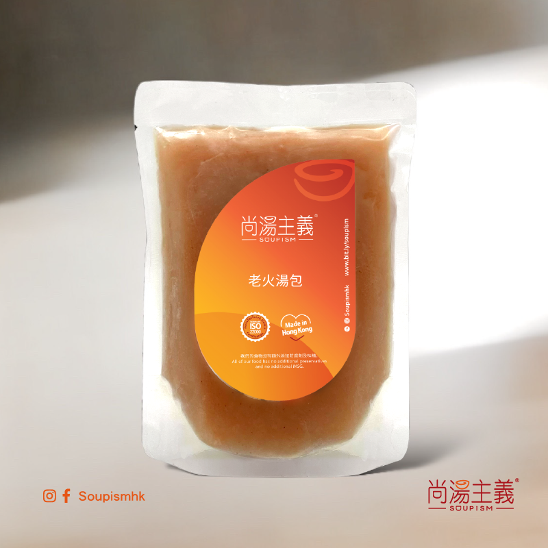 【土茯苓淮山薏米豬骨湯】(不連湯料) 老火湯包