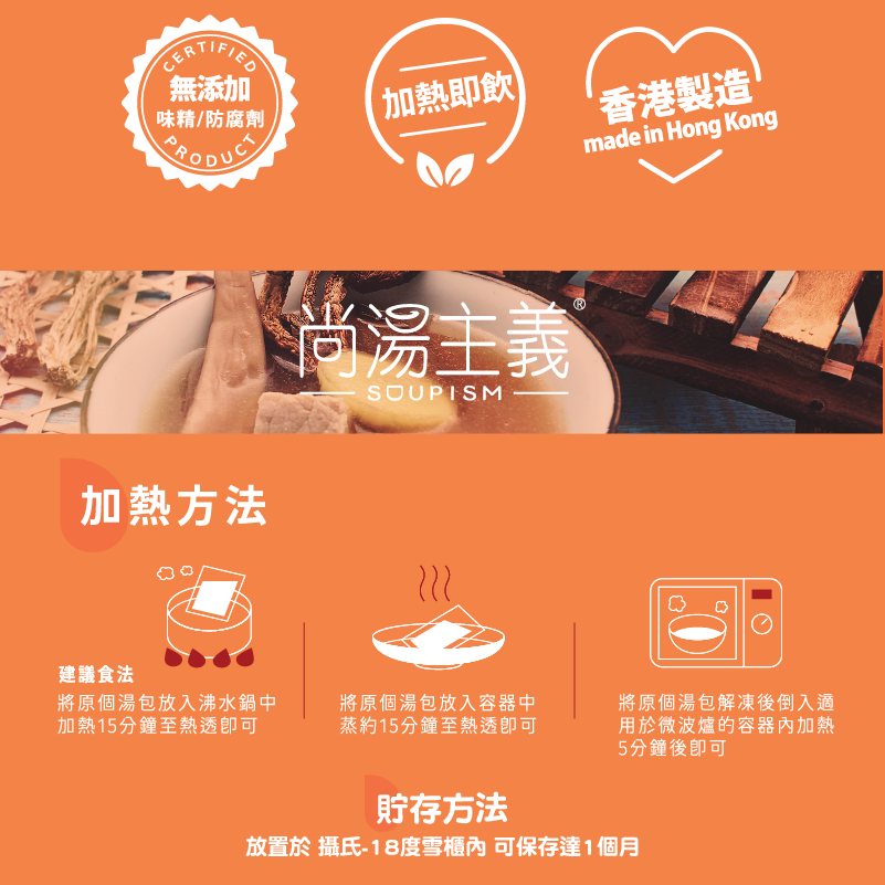 【黃金茶樹菇象拔蚌乾燉瘦肉湯】