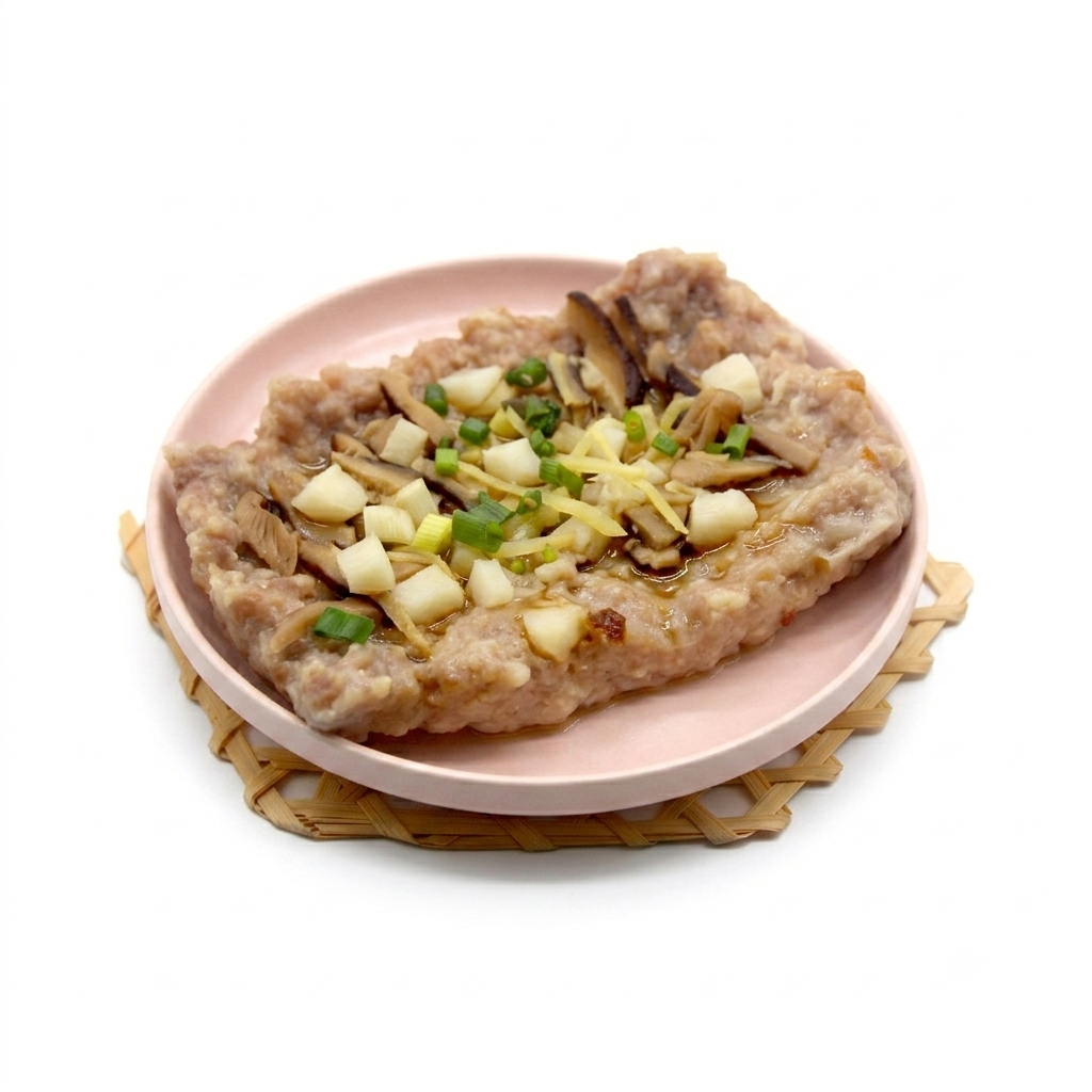 冬菇馬蹄蒸肉餅｜餸菜包