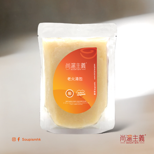 【冬瓜椰子干貝海螺片豬骨湯】(不連湯料) 老火湯包